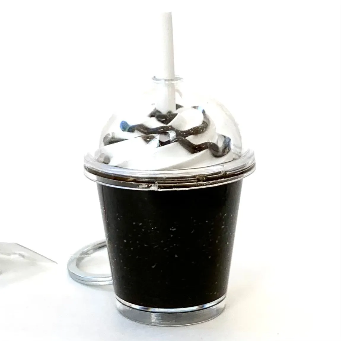 12031 ICE COFFEE CHARM with keyring-12