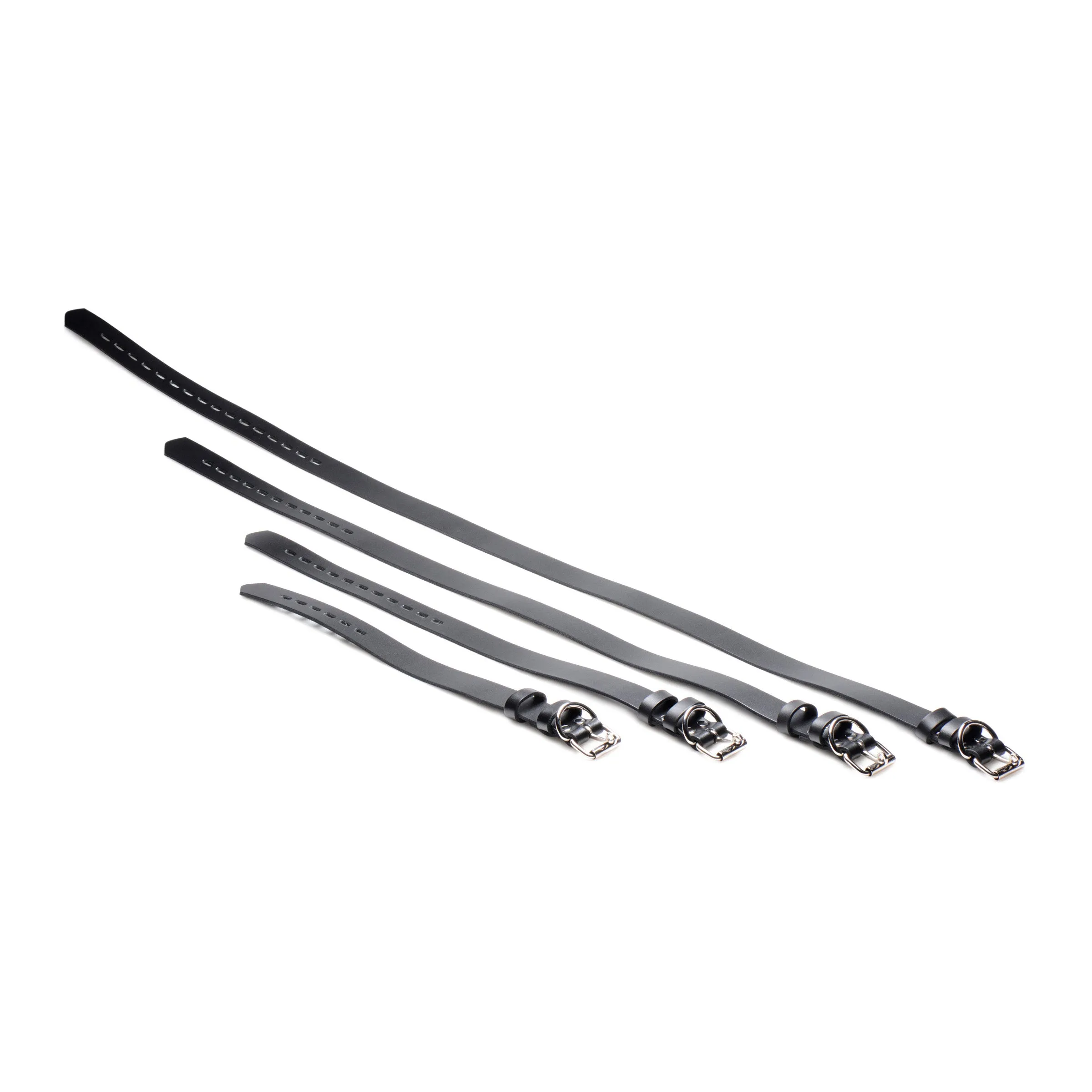 4 Pack Leather Locking Bondage Straps