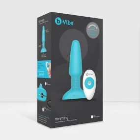 B VIBE RIMMING PLUG 2 TEAL (NET)