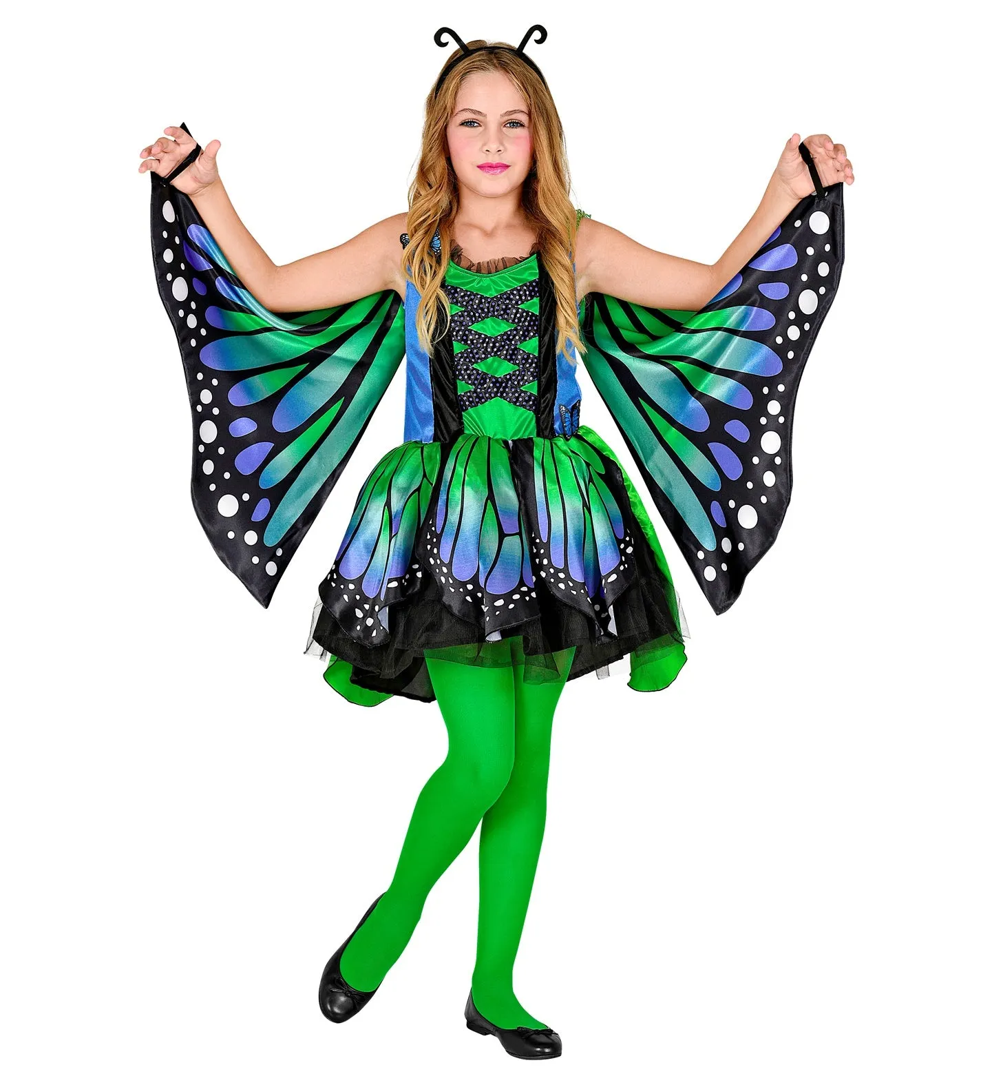 Blue and Green Butterfly Costume Children's