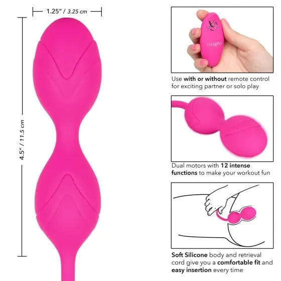 Calexotics Remote Dual Motor Kegel System