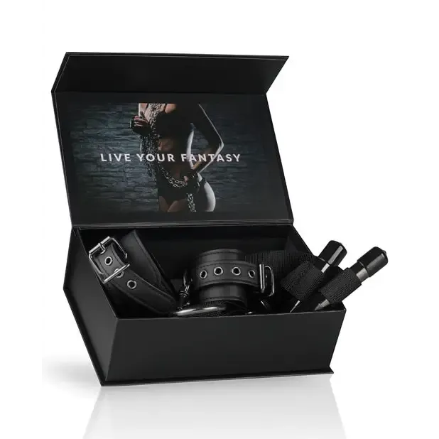 Easy Toys Over The Door Wrist Cuffs - Black