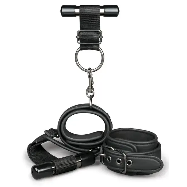 Easy Toys Over The Door Wrist Cuffs - Black