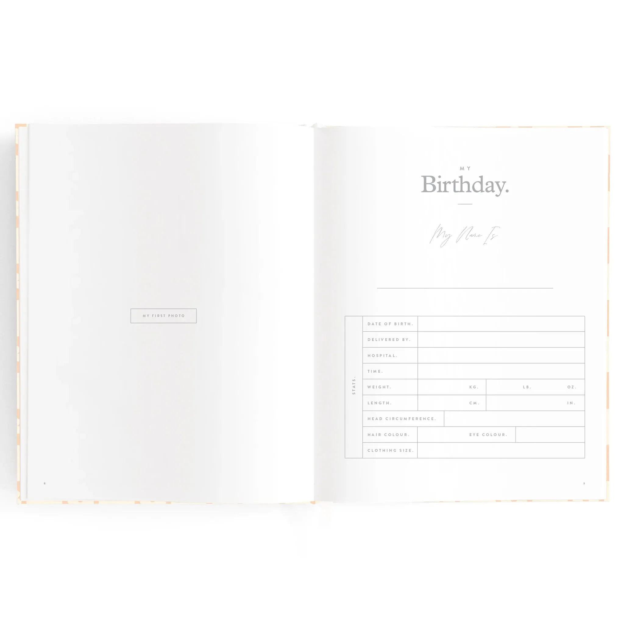 Fox & Fallow - Baby Book Daisy Grid