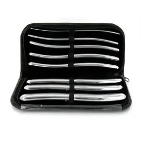 Kink Industries Stainless-steel Silver Bondage Dilator Kit for Him