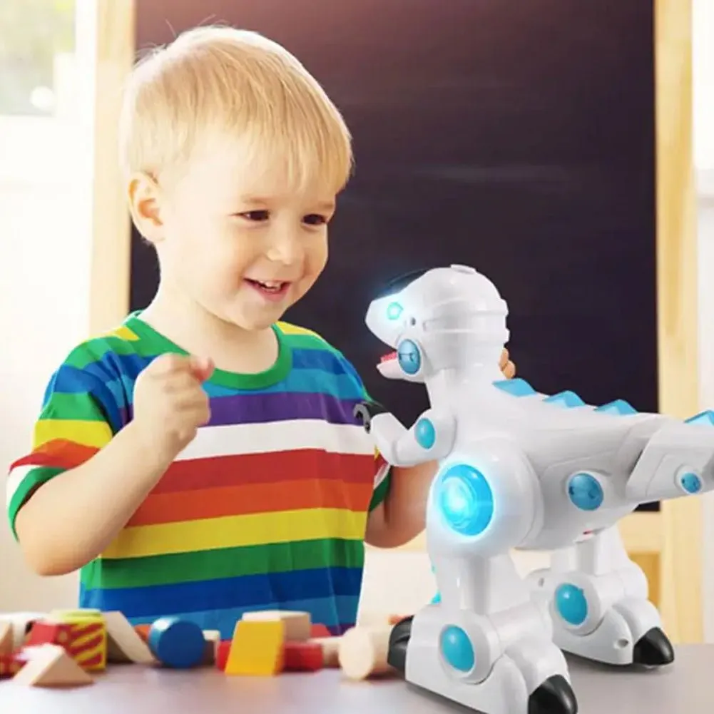 Remote Control Smart Sensor Smoking Dinosaur