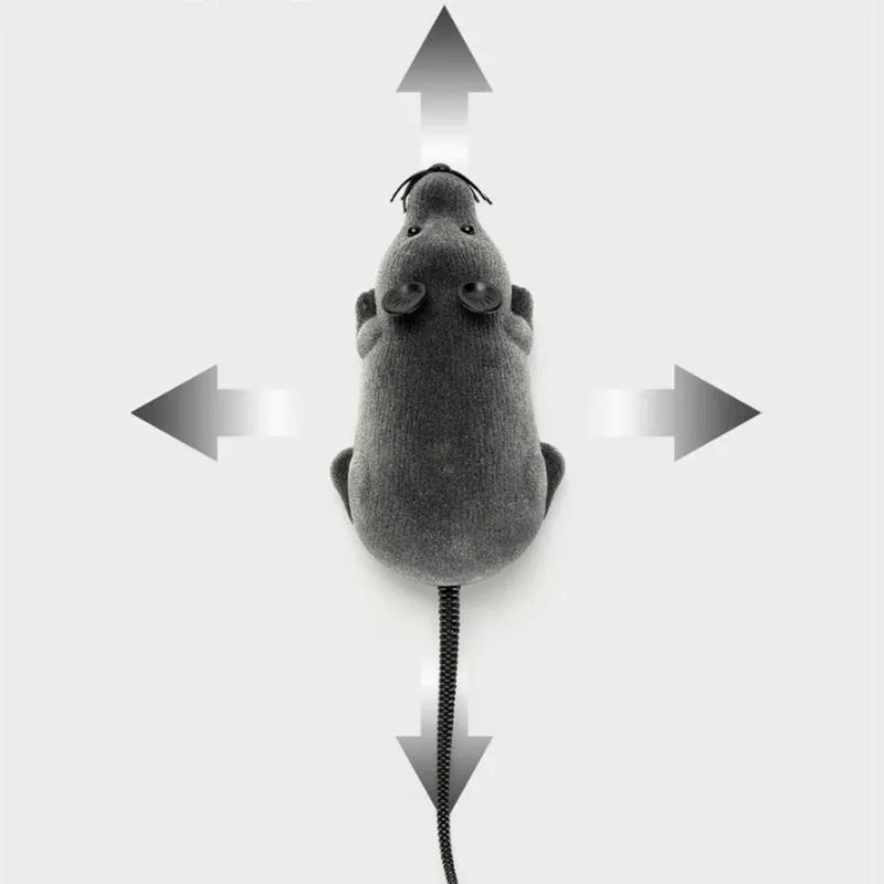 Wireless RC Rat Mouse  Interactive Toy for Pets