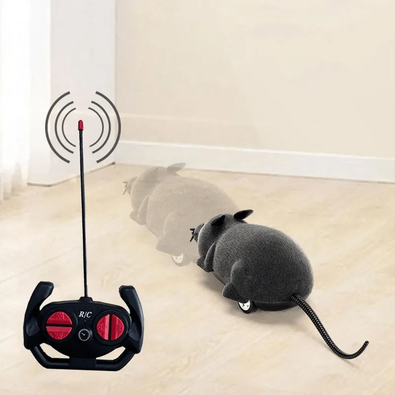 Wireless RC Rat Mouse  Interactive Toy for Pets