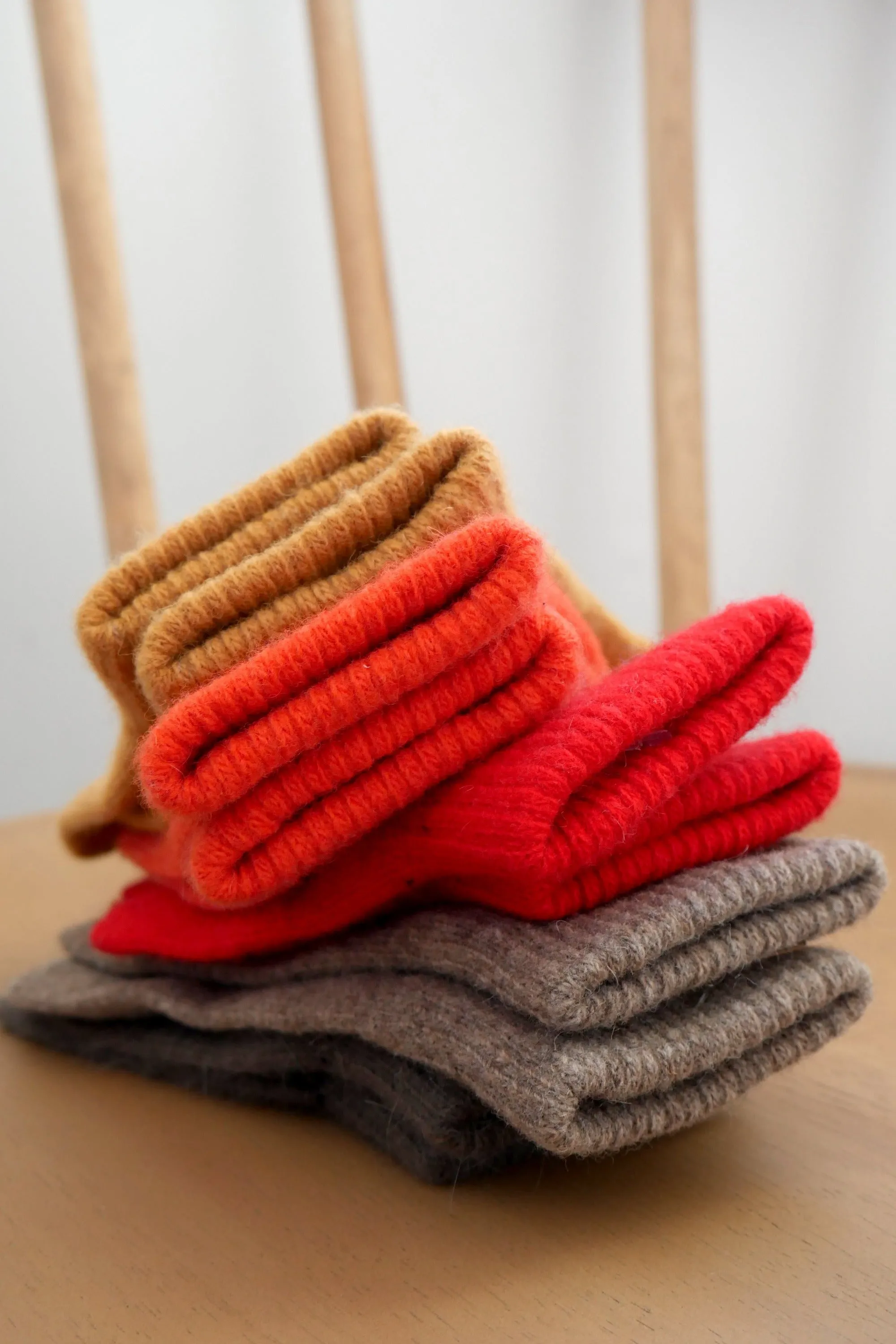Wool Gloves - Mustard